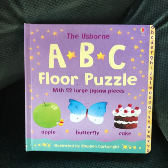The Usborne A B C Floor puzzle book - Picture 1 of 16